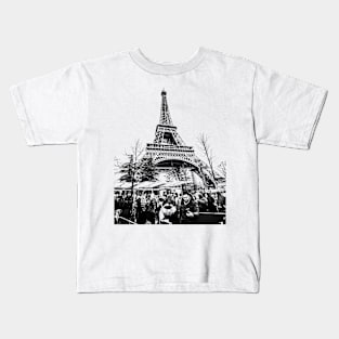 Eiffel Tower Street photography Kids T-Shirt